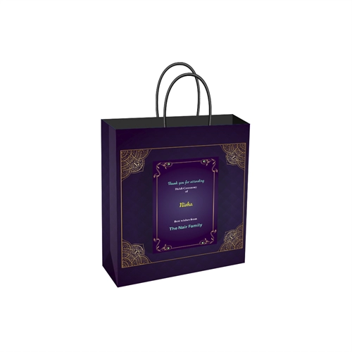 Haldi Ceremony Gift Bag Gradient Finish Medium